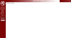 Desktop Screenshot of antoniotorres.com